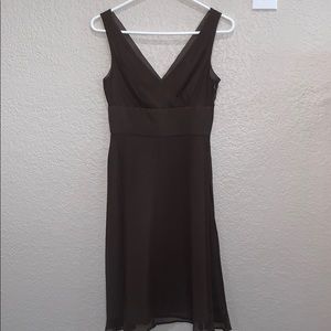 J. Crew brown dress 0P